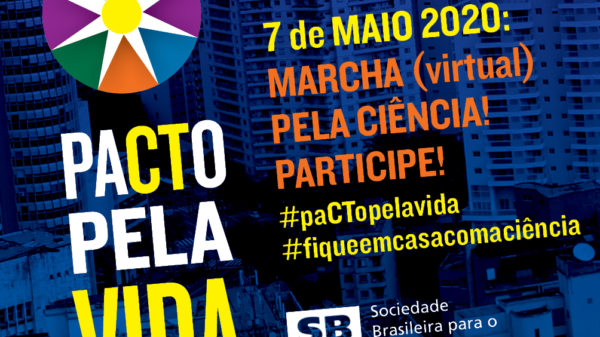 SBPC Marcha Virtual pela Ciência 7 de maio