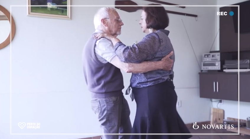 Anézio Anitell, de 83 anos, e Roseli Zanetti