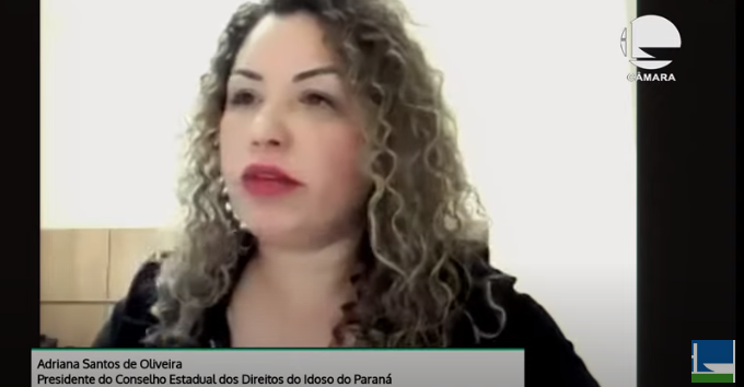 Adriana Santos de Oliveira - Conselho Estadual dos Direitos da Pessoa Idosa do Paraná